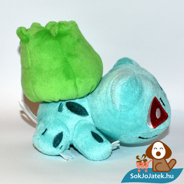 Pokémon Bulbasaur plüss figura oldalról