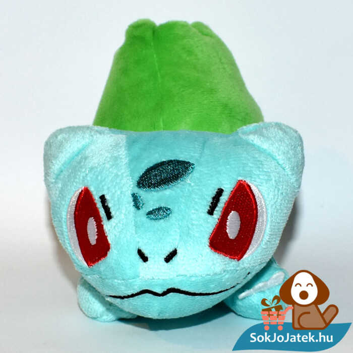 Pokémon Bulbasaur plüss figura szemből