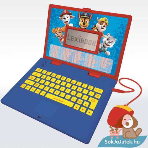 Lexibook Magyar/Angol nyelvű oktató laptop - Mancs Őrjárat