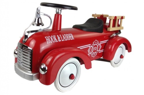 Ride-on lábbal hajtós tűzoltóautó Magni
