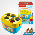 10 darabos Fisher-Price formaevő doboz (Mattel)