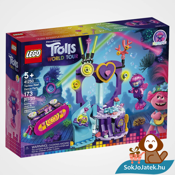 Lego 41250 - Trolls: Táncparti a techno szirten építőjáték doboza