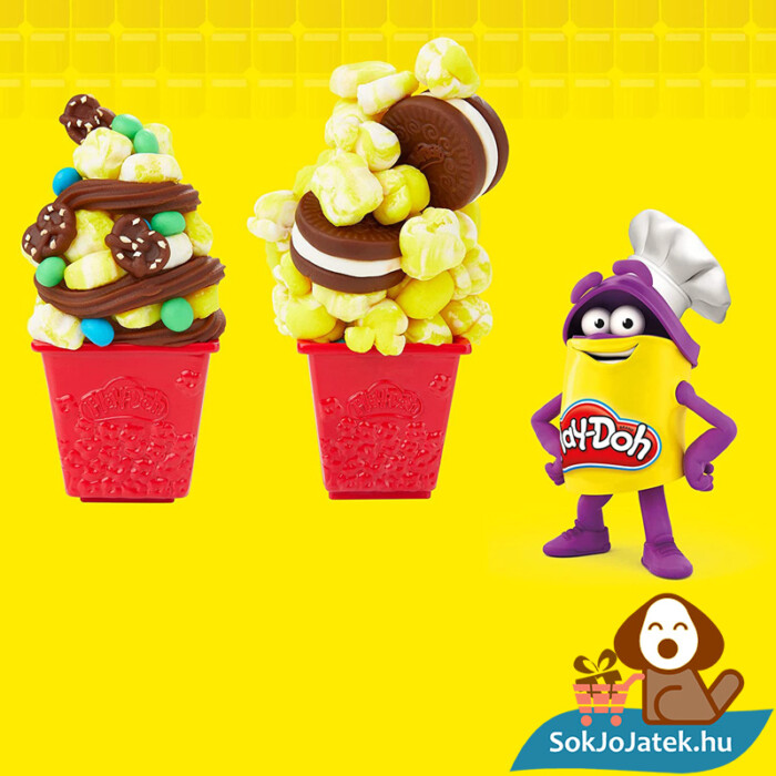 Hasbro Play-Doh gyurma popcorn készítő party szett ötletek