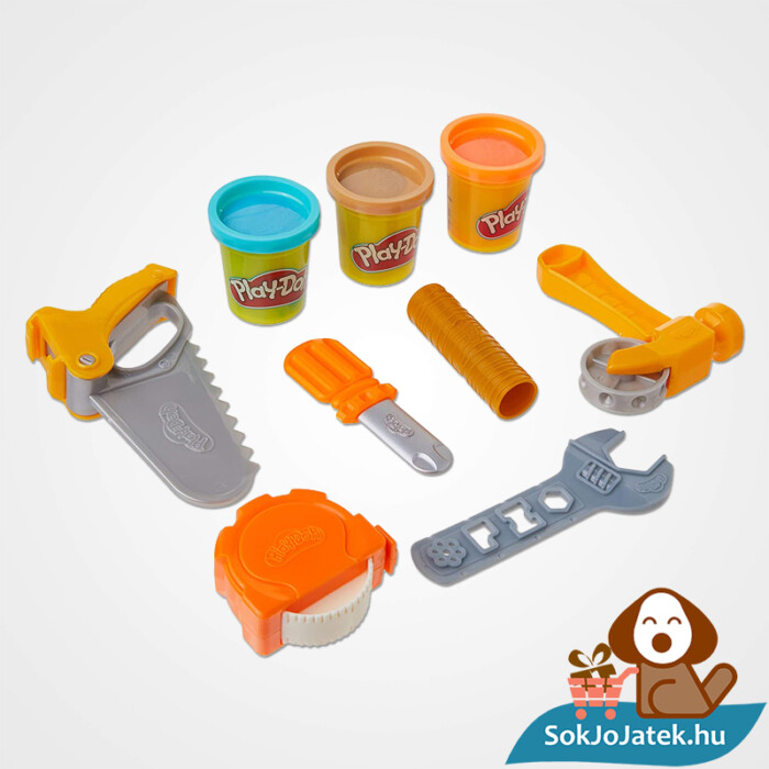 Hasbro Play-Doh barkács gyurma szett tartozékai