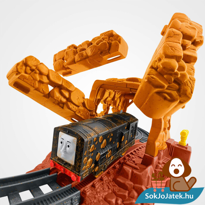 Thomas Trackmaster bányaomlás vonat pálya szett. Fisher-Price 1538694