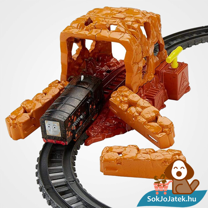 Thomas Trackmaster bányaomlás vonat pálya szett akcióban. Fisher-Price 1538694