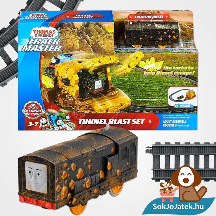 Thomas Trackmaster bányaomlás vonat pálya szett. Fisher-Price 1538694