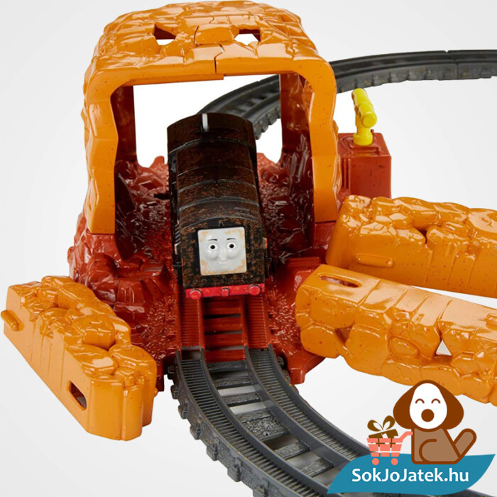 Thomas Trackmaster bányaomlás vonat pálya szett omlás közben. Fisher-Price 1538694