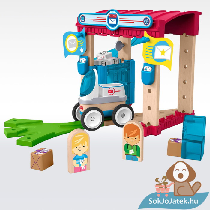 Fisher-Price Wonder Makers - Úticélok: Posta csomagpont megépítve