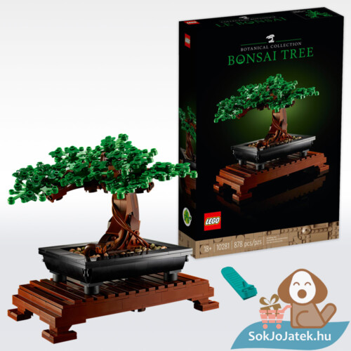 Lego Creator 10281: Bonsai fa építőjáték (Botanical Collection)