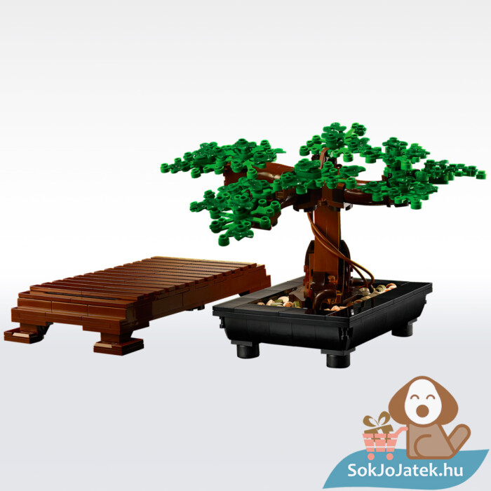 Lego Creator 10281: Bonsai fa talppal összeépítve