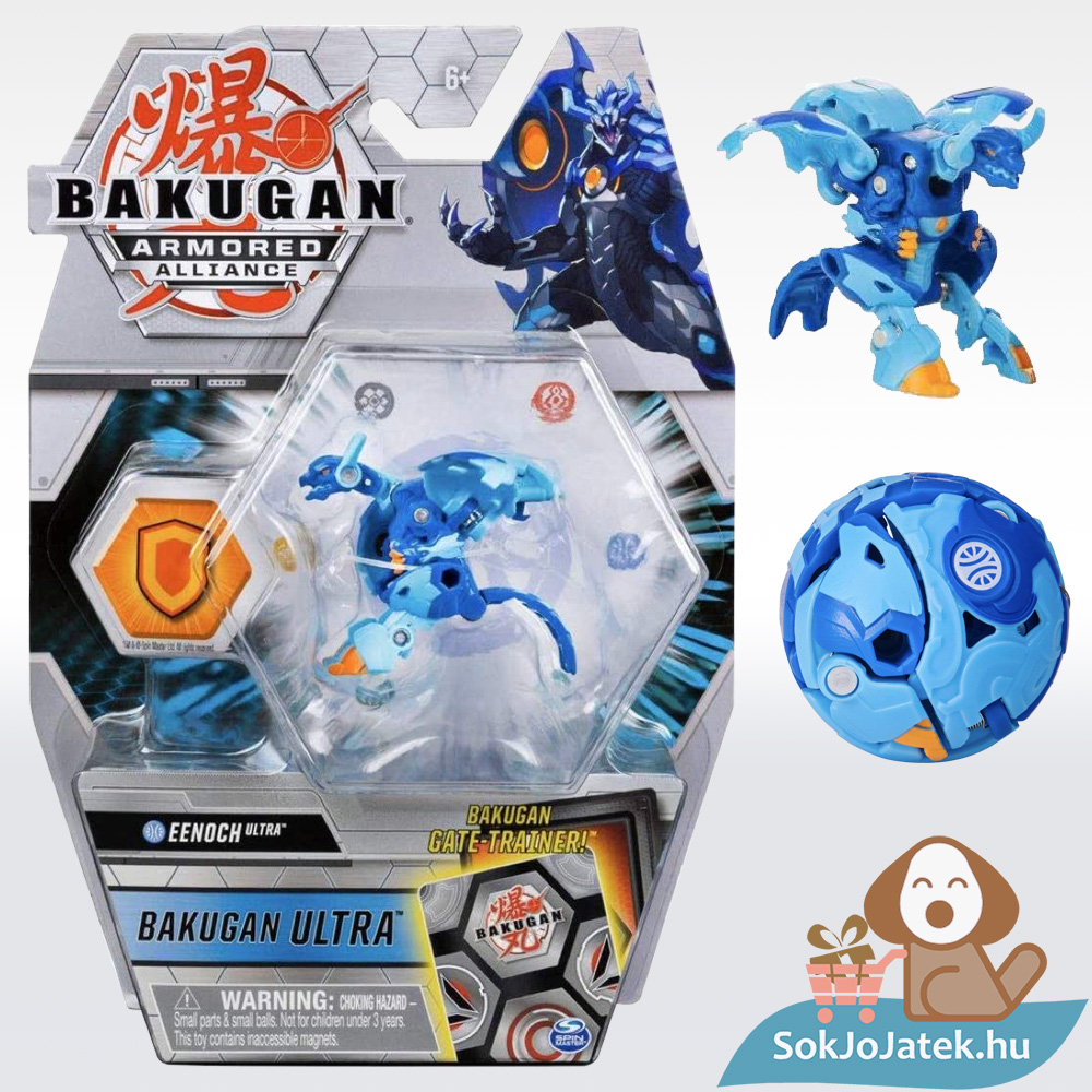 Bakugan S2 Aquos Eenoch Ultra kék - Páncélozott szövetség (20124295)