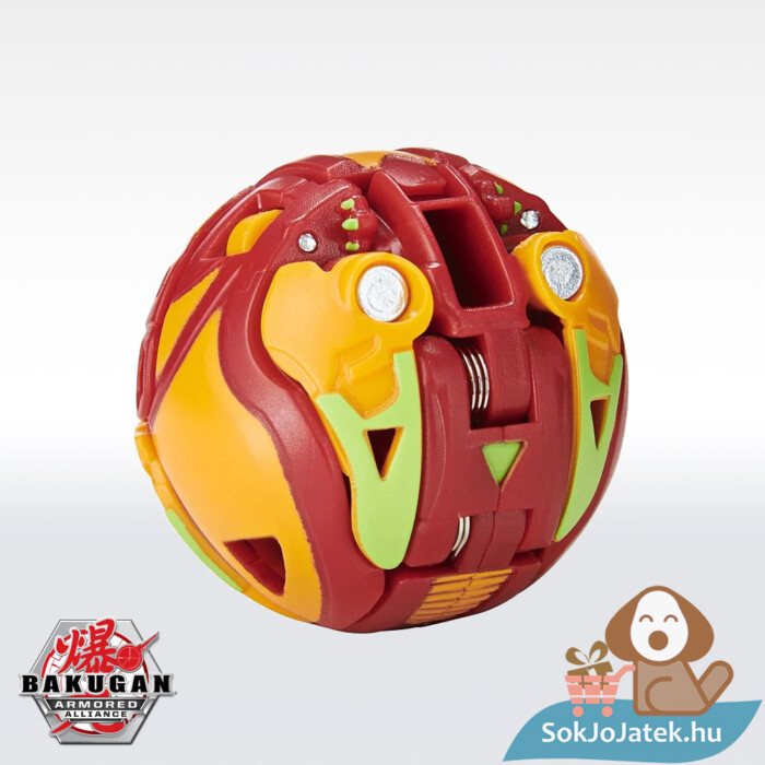 Bakugan S2 Pyrus Batrix Ultra piros labda figura - Páncélozott szövetség (20214296)