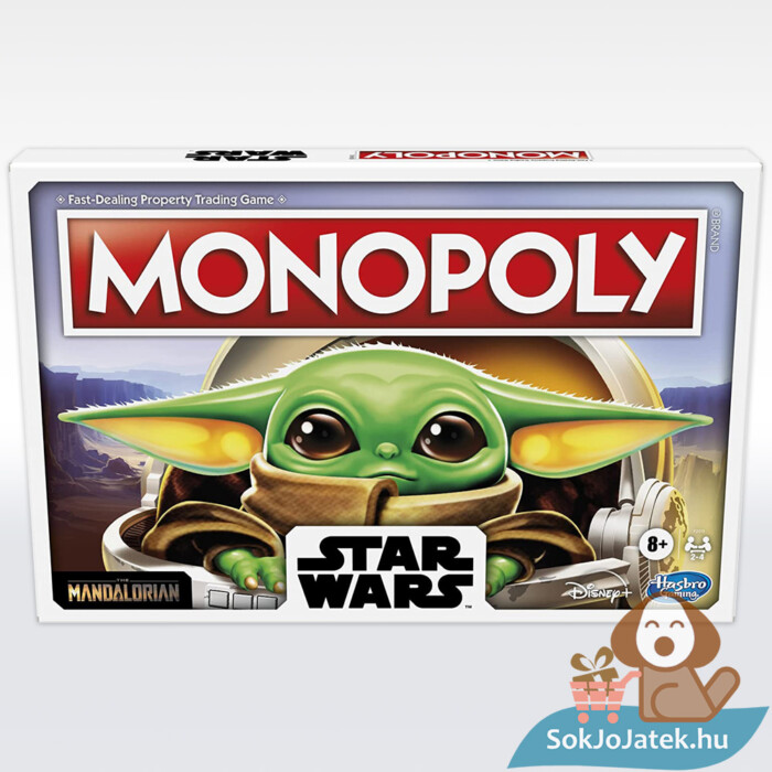 Monopoly Baby Yoda - Star Wars Mandalorian társasjáték tartozékaiMonopoly Baby Yoda - Star Wars Mandalorian társasjáték tartozékaiMonopoly Baby Yoda - Star Wars Mandalorian társasjáték tartozékaiMonopoly Baby Yoda - Star Wars Mandalorian társasjáték tartozékaiMonopoly Baby Yoda - Star Wars Mandalorian társasjáték doboza előről