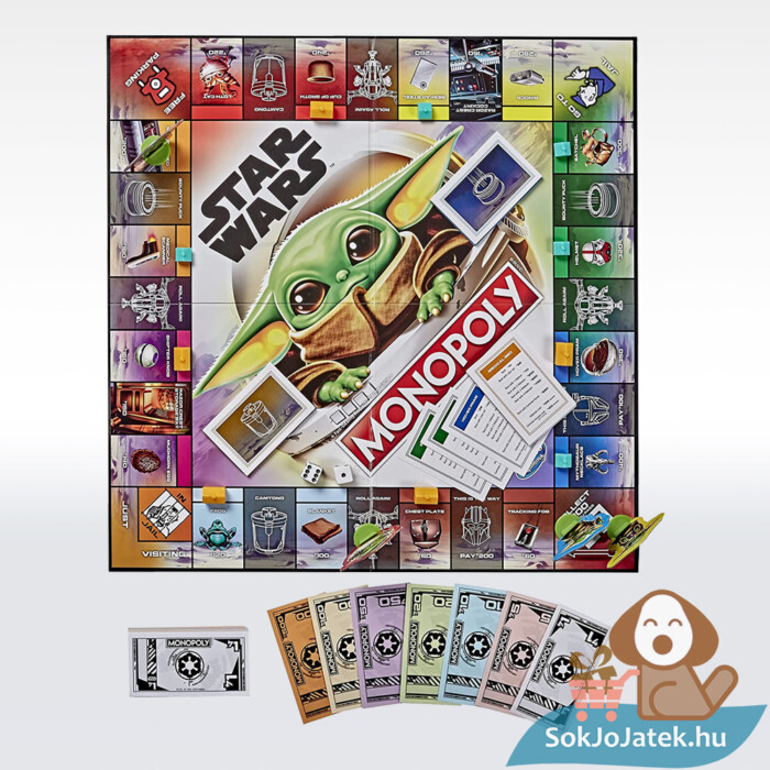 Monopoly Baby Yoda - Star Wars Mandalorian társasjáték tartozékaiMonopoly Baby Yoda - Star Wars Mandalorian társasjáték tartozékaiMonopoly Baby Yoda - Star Wars Mandalorian társasjáték tartozékaiMonopoly Baby Yoda - Star Wars Mandalorian társasjáték tartozékaiMonopoly Baby Yoda - Star Wars Mandalorian társasjáték játék közben