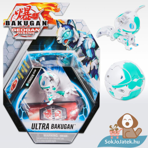 Bakugan S3 Geogan Rising: Haos Ferascal Ultra (fehér-zöld) 20132916
