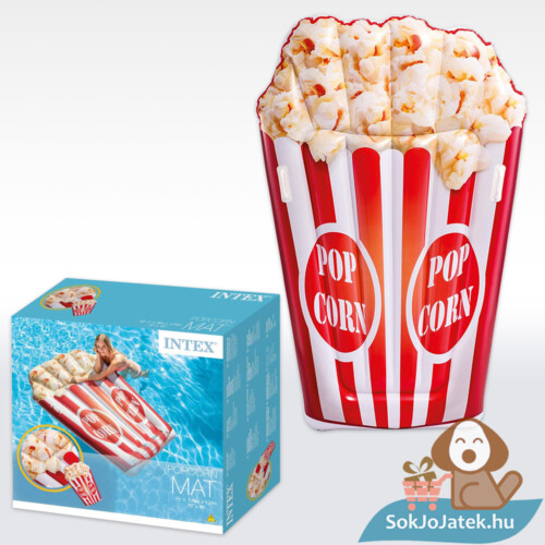 Popcorn formájú felfújható strand matrac (178x124cm) - Intex 58779