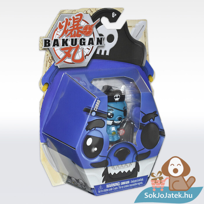 Bakugan Cubbo: Gyűjthető figura, Aquos Cubbo balról (20132067)