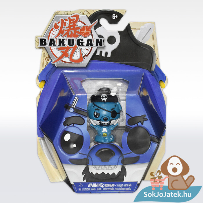 Bakugan Cubbo: Gyűjthető figura, Aquos Cubbo doboza (20132067)