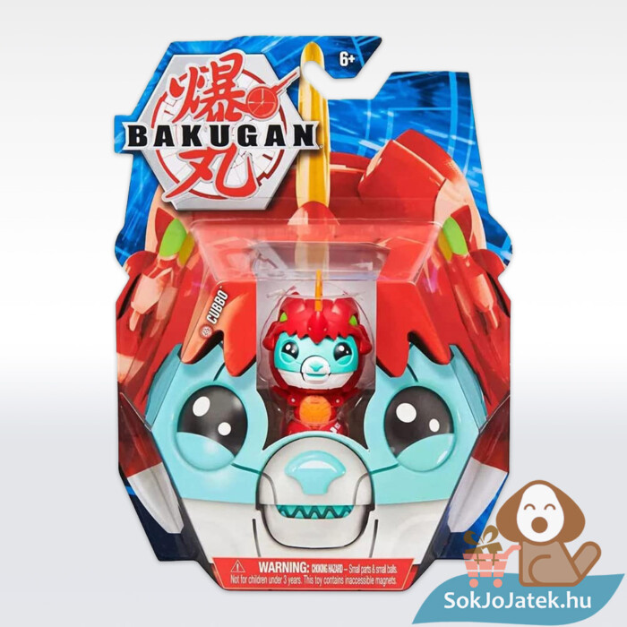 Bakugan Cubbo: Pyrus, gyűjthető figura doboza 20132064