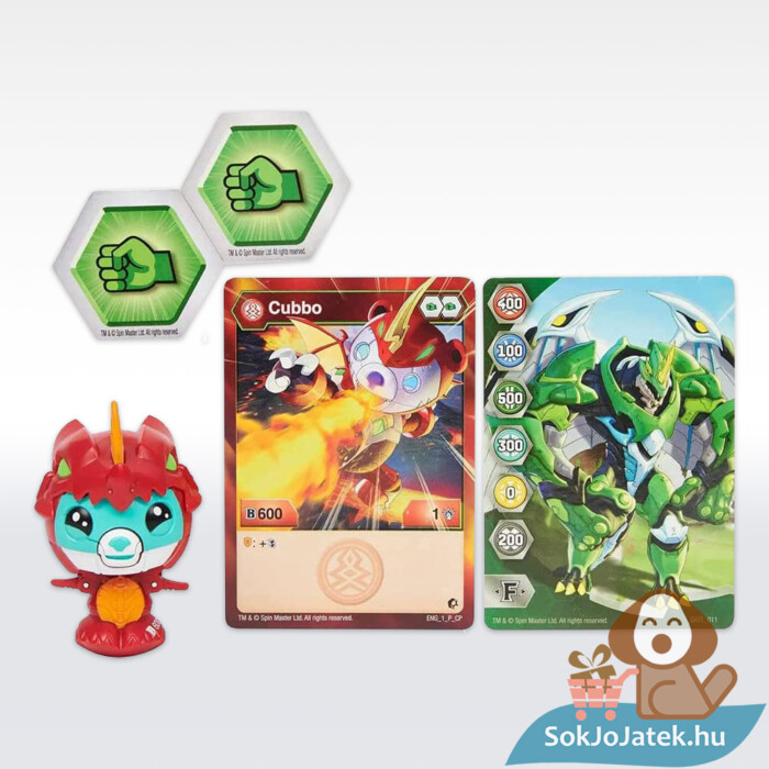 Bakugan Cubbo: Pyrus, gyűjthető figura tartalma 20132064