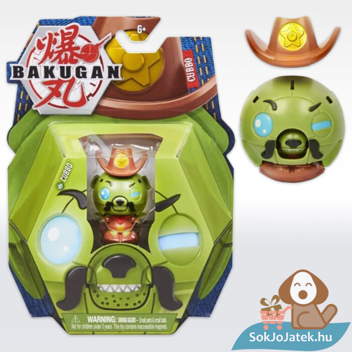 Bakugan Cubbo: Gyűjthető figura, Ventus Cowboy Cubbo (20132065)