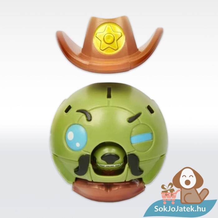 Bakugan Cubbo: Gyűjthető figura, Ventus Cowboy Cubbo összecsukva (20132065)