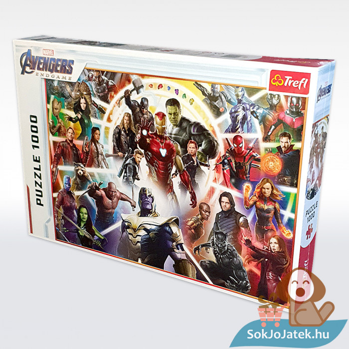 1000 darabos Marvel: Bosszúállók, Végjáték puzzle jobbról (Avengers - Endgame) - Trefl 10626
