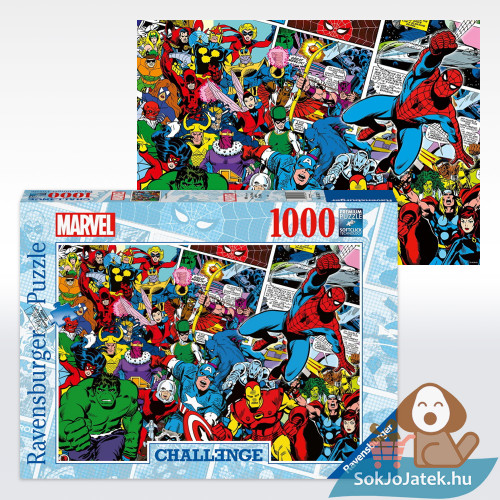 1000 darabos Marvel küldtés puzzle - Ravensburger 16562
