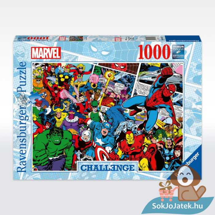 1000 darabos Marvel küldtés puzzle doboza - Ravensburger 16562