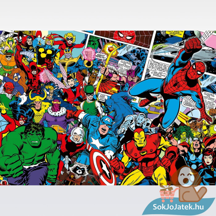 1000 darabos Marvel küldtés puzzle képe - Ravensburger 16562