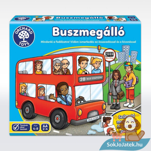 Orchard Toys: Buszmegálló logikai társasjáték