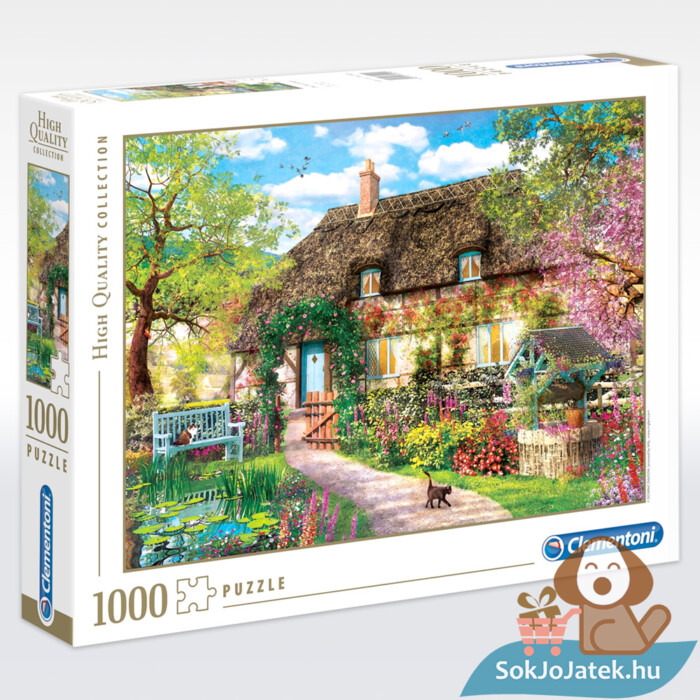 1000 darabos Az öreg kunyhó puzzle doboza - Clementoni 39520