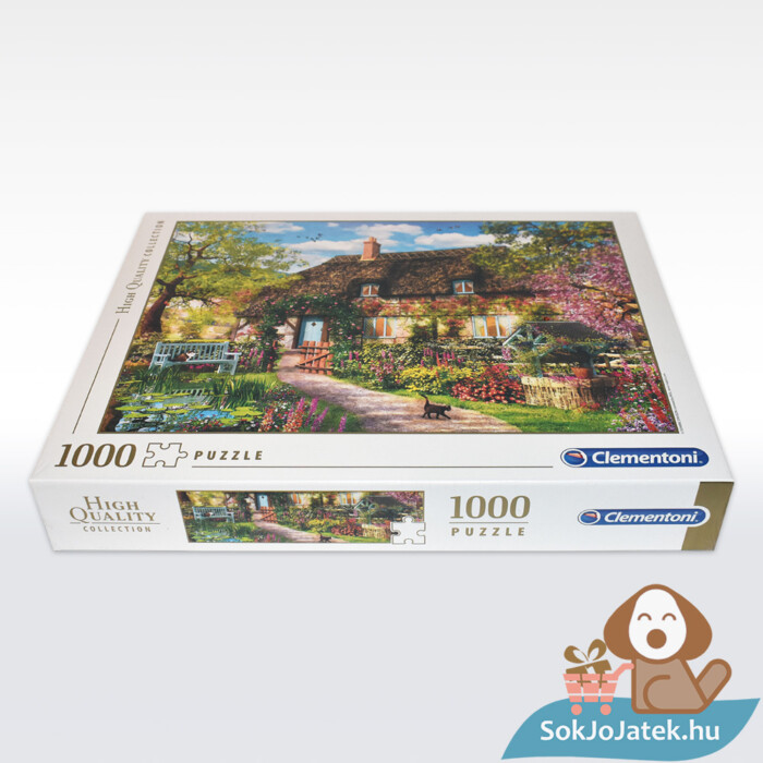 1000 darabos Az öreg kunyhó puzzle fektetve - Clementoni 39520