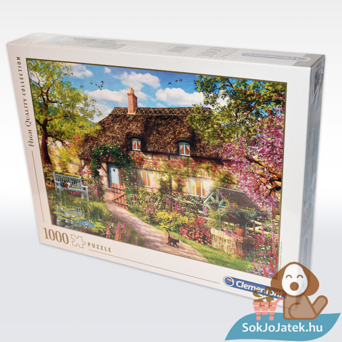 1000 darabos Az öreg kunyhó puzzle jobbról - Clementoni 39520