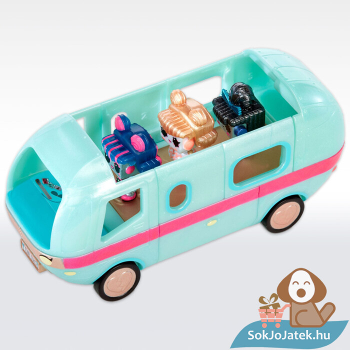 LOL Surprise: Tiny toys meglepetés robot baba játék közben