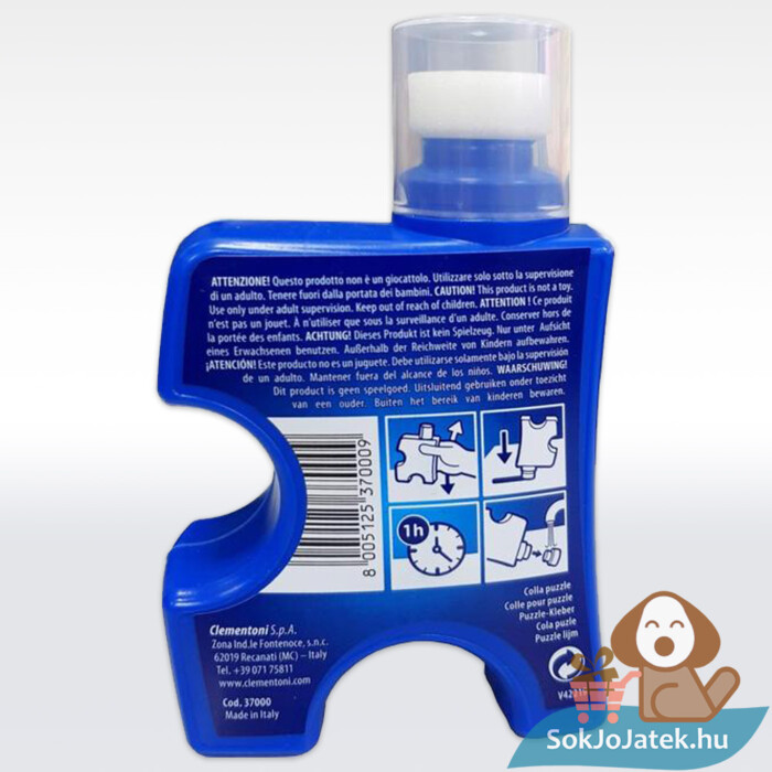 Puzzle ragasztó hátulról, 200 ml - Clementoni 37000
