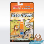 Rajzolás vízzel: Szafari rajzoló szett - Melissa & Doug, Water Now!