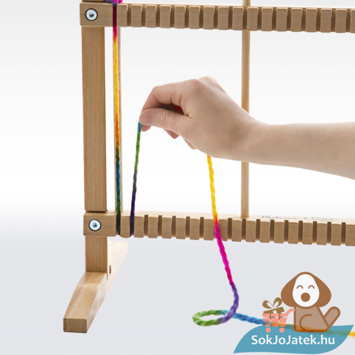 Szövőszék kreatív játék, összeszerelés közben - Melissa & Doug