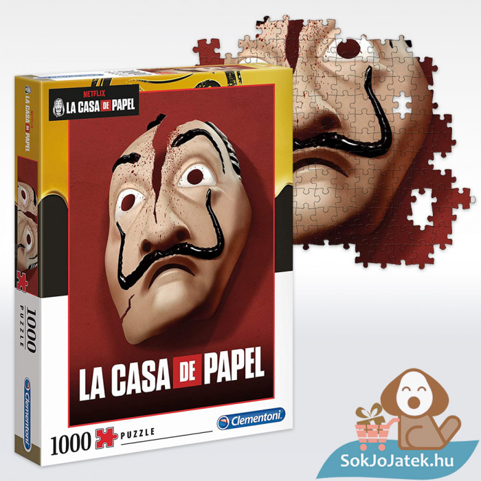 A nagy pénzrablás puzzle (La Casa de Papel) - 1000 db - Clementoni 39533