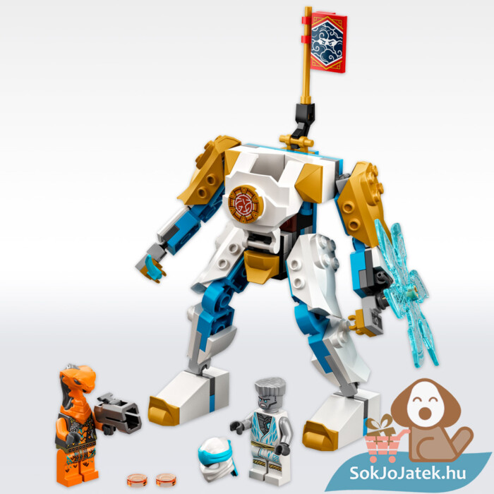 Lego Ninjago 71761: Zane szupererős Evo robotja, megépítve