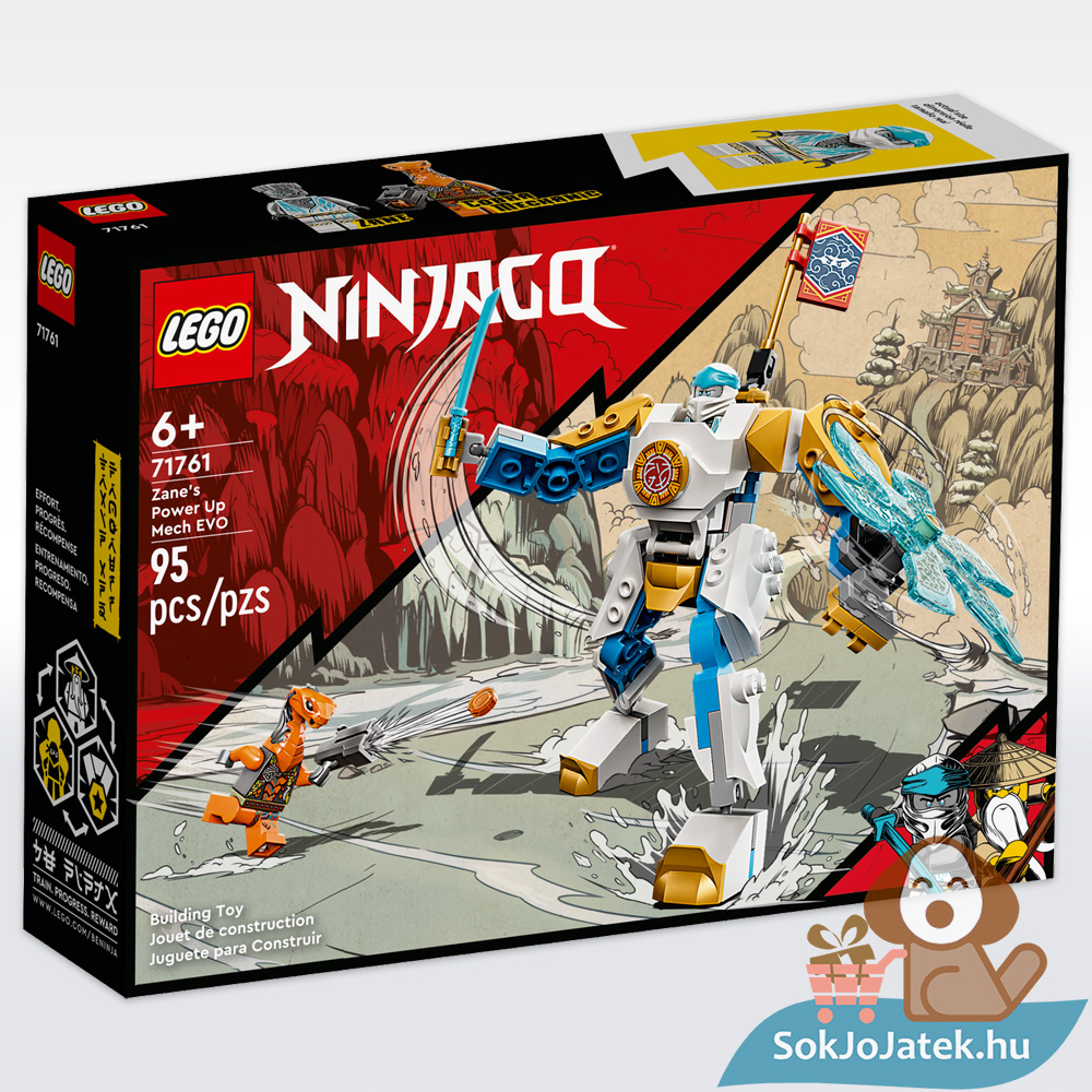 Lego Ninjago 71761: Zane szupererős Evo robotja