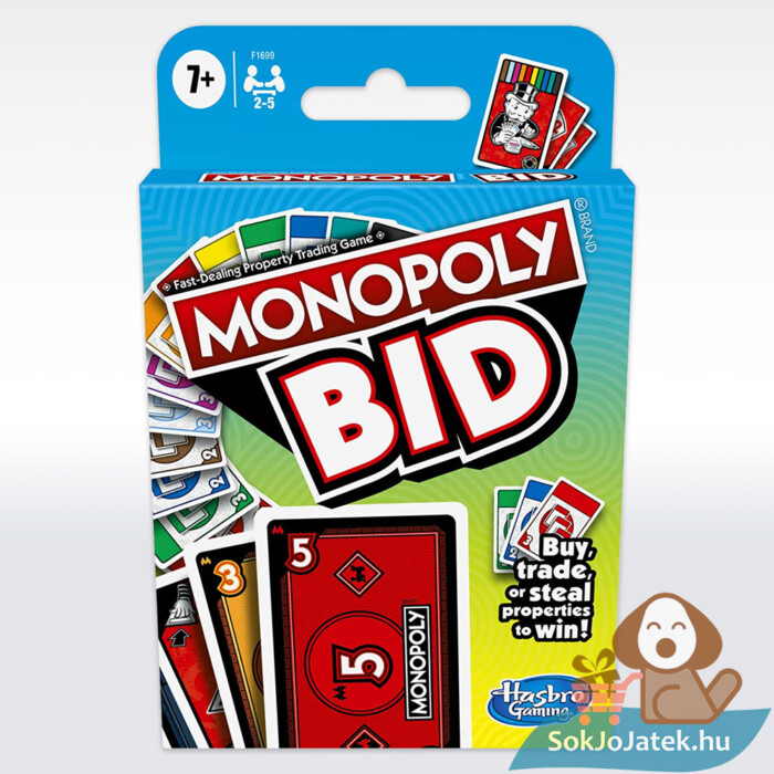 Monopoly Bid kártyajáték - Hasbro