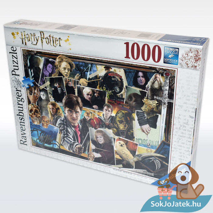 Harry Potter vs. Voldemort puzzle, jobbról - 1000 db - Ravensburger 151707