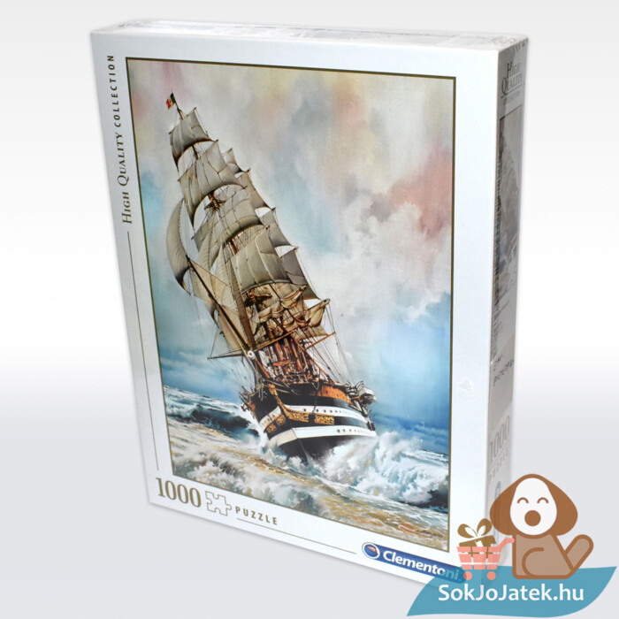 Amerigo Vespucci hajós puzzle, jobbról – 1000 db – Clementoni 39415