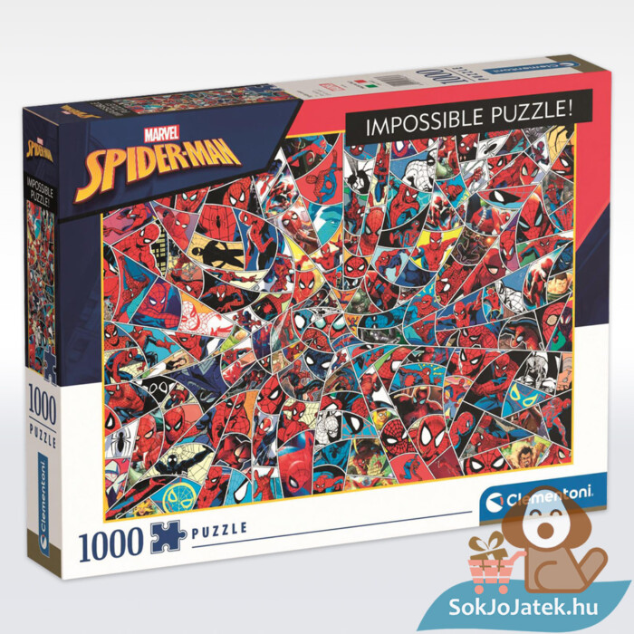 Pókember: A lehetetlen puzzle - 1000 db – Clementoni Impossible 39657