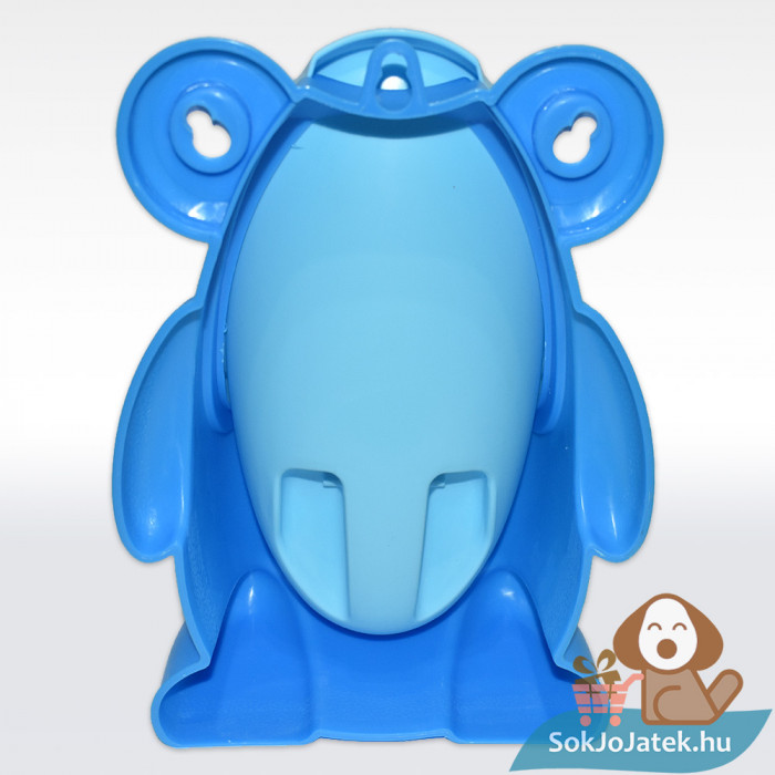 Happy Frog: Béka formájú kisfiú piszoár bili hátulról (kék) - FreeON