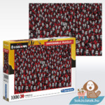 A nagy pénzrablás puzzle (La Casa De Papel), A lehetetlen kirakó, 1000 db, Clementoni Impossible 39527
