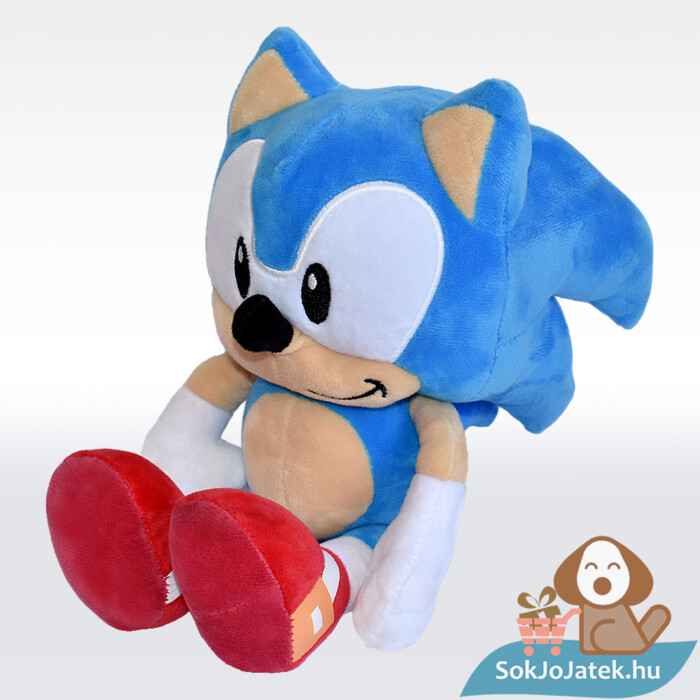 Sonic, a sündisznó plüss figura, balról (30 cm)