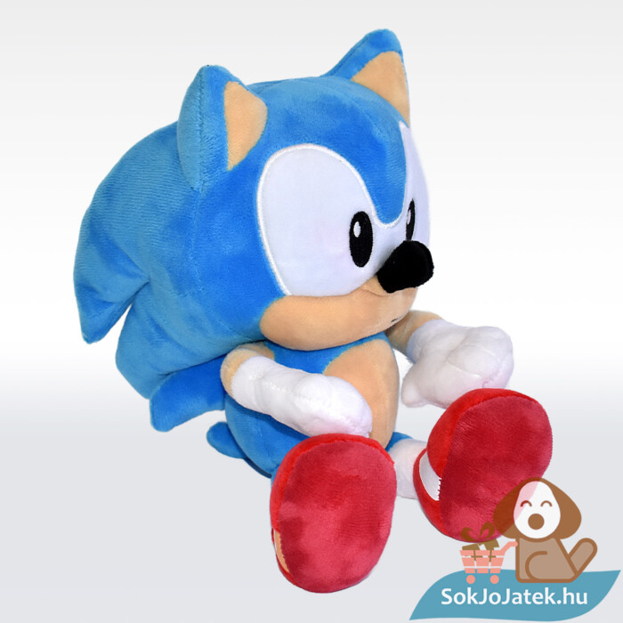 Sonic, a sündisznó plüss figura, jobbról (30 cm)